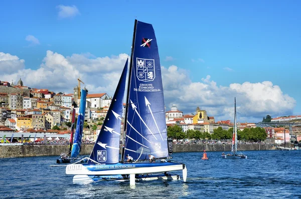 Catamarans de course — Photo