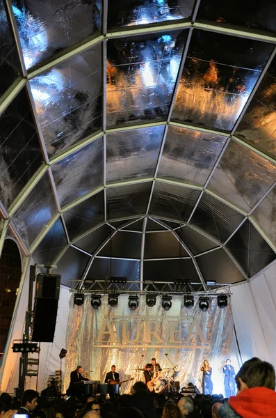 Koncert aurea portugalski artysta — Zdjęcie stockowe