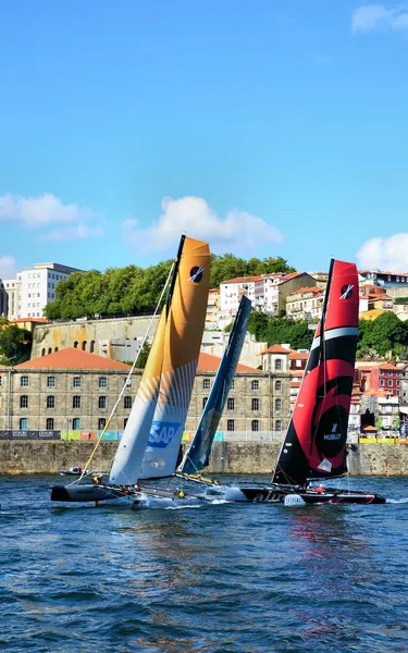 Catamaranes de carreras — Foto de Stock