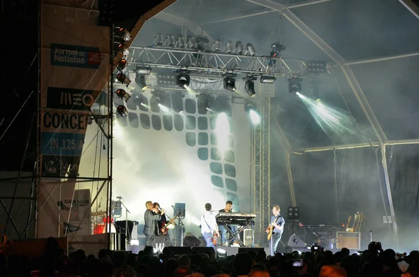Συναυλία με το συγκρότημα πορτογαλική gnr — Φωτογραφία Αρχείου