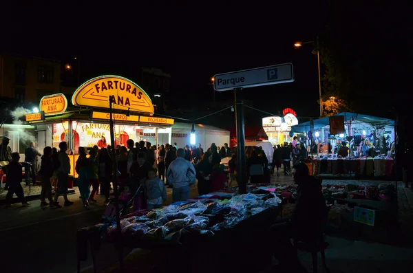 Nachtmarkt — Stockfoto