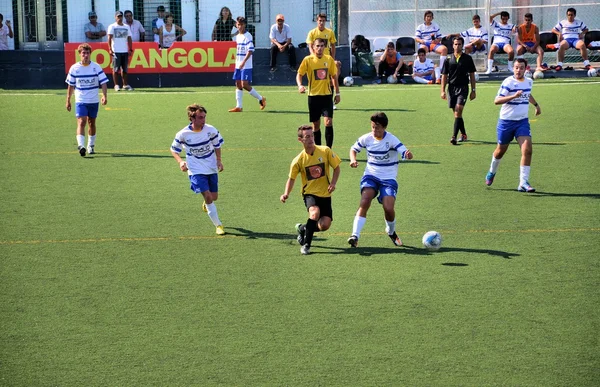 Jogo de futebol — Fotografia de Stock