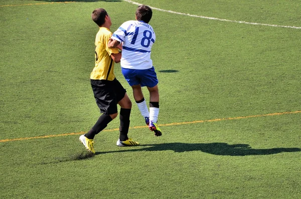 Jogo de futebol — Fotografia de Stock