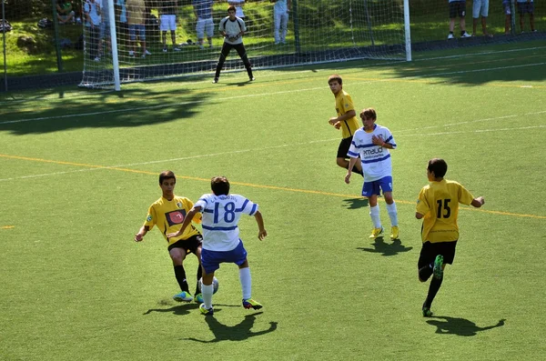 Gioco di calcio — Foto Stock