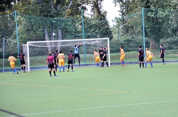 Jogo de futebol — Fotografia de Stock