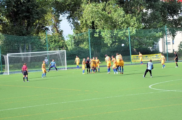 Voetbalwedstrijd — Stockfoto