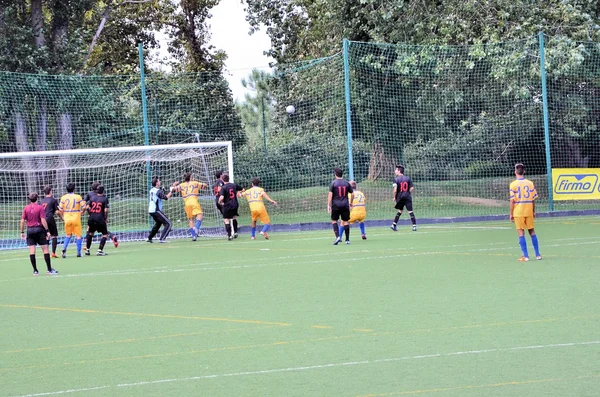 Voetbalwedstrijd — Stockfoto