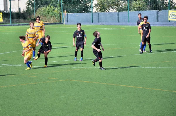 Jogo de futebol — Fotografia de Stock