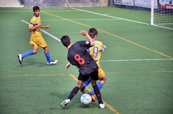 Jogo de futebol — Fotografia de Stock