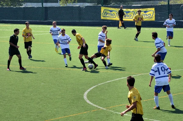 Voetbalwedstrijd — Stockfoto