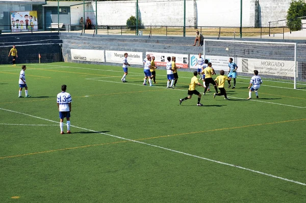 Jogo de futebol — Fotografia de Stock