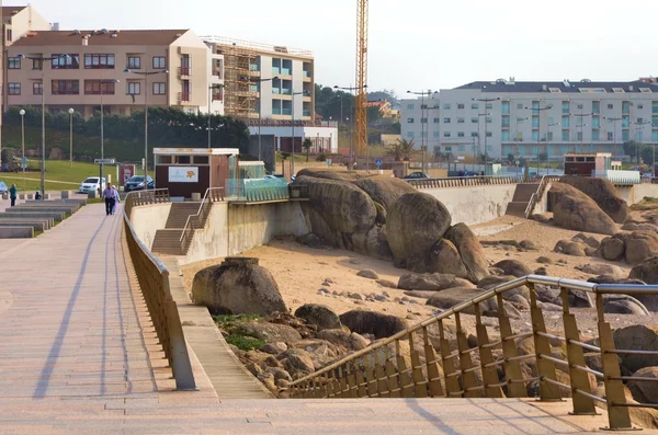 Modern buildings near the beach — Stock Photo, Image