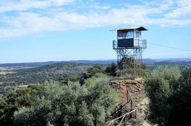 Alentejo 'daki yangın gözetleme kulesi