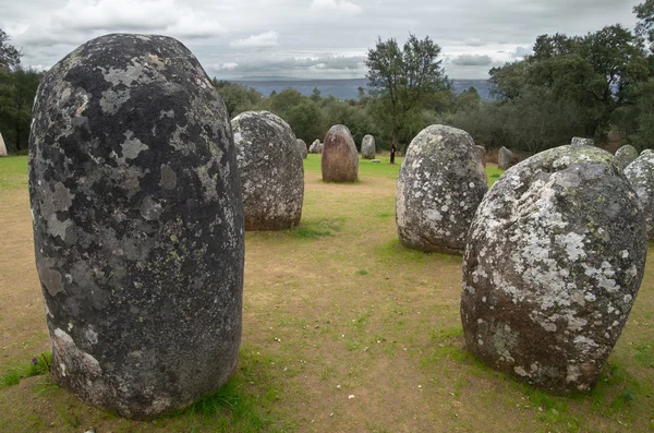 Menhirs — 图库照片