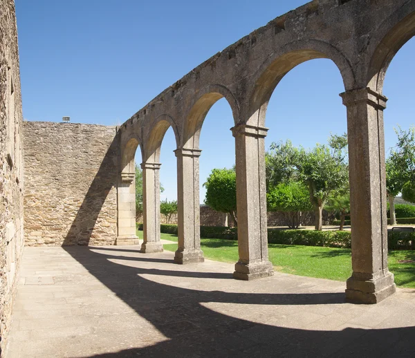 Claustro de arcos — Stockfoto