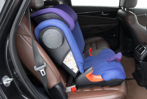 Asiento Seguridad Para Niños Parte Trasera Del Coche Asiento Seguridad —  Fotos de Stock