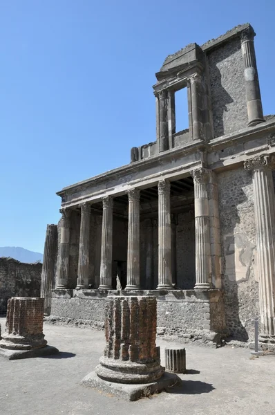 View of Pompeii ruins, Italy — Stock Photo, Image
