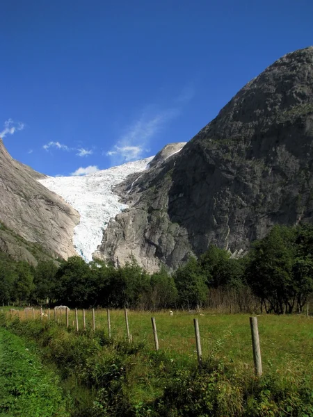 Gletscher in Norwegen — Stockfoto