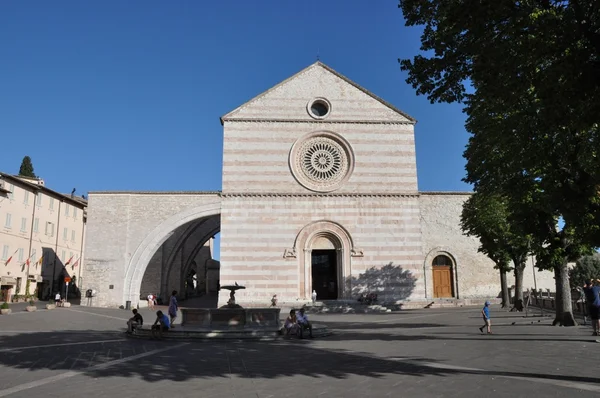 Basilica of Saint Clare, Assisi — Stock Photo, Image