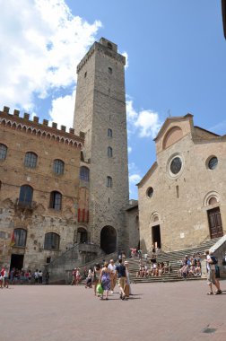 San gimignano, İtalya