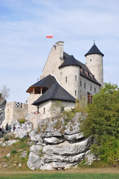 Kasteel van bobolice, Polen — Stockfoto