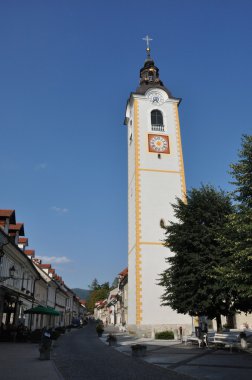 eski kilise kule, kamnik, Slovenya