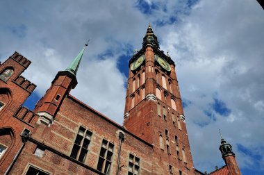 Gdansk (danzig) town hall tower, Polonya