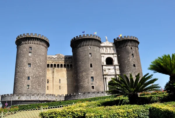 Slottet nuovo, Neapel — Stockfoto
