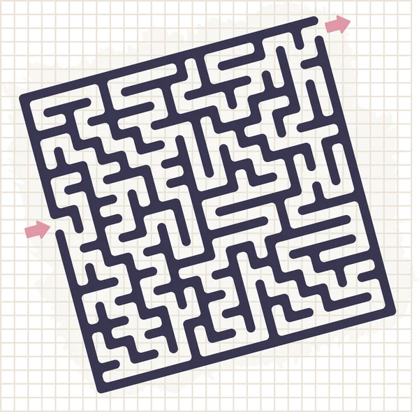 Abstract maze — Stock Vector