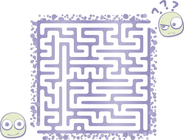 Labyrinthe d'enfant — Image vectorielle