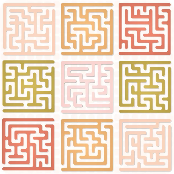 Labyrinth für Kinder — Stockvektor