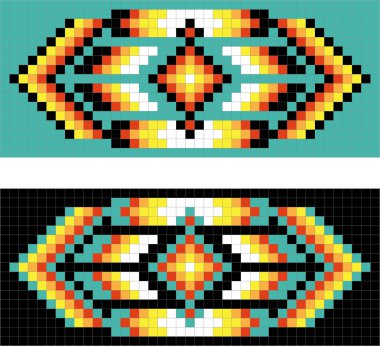 Traditional (native) American Indian pattern
