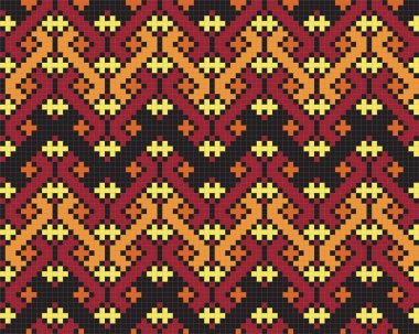 Ukrainian ethnic seamless ornament, 70