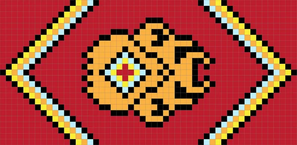 Traditional (native) American Indian pattern — Φωτογραφία Αρχείου