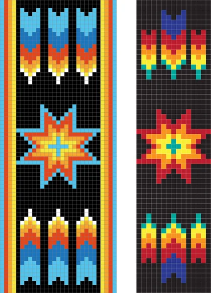 Traditional (native) American Indian pattern — Stock fotografie