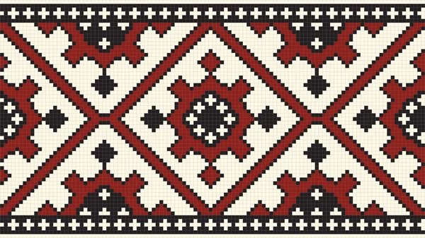 Etniczne słowiańskie wzór — Zdjęcie stockowe