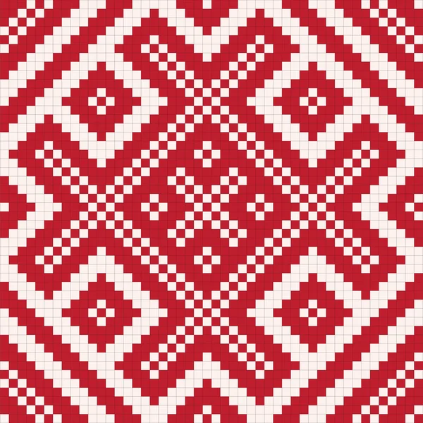 Ethnische slawische nahtlose Muster 7 — Stockfoto