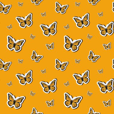  summer background, seamless pattern