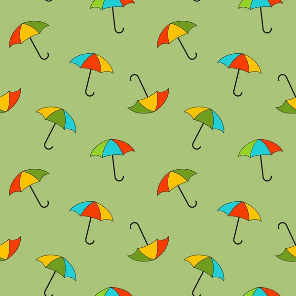 Background with umbrellas , seamless pattern — Stockfoto