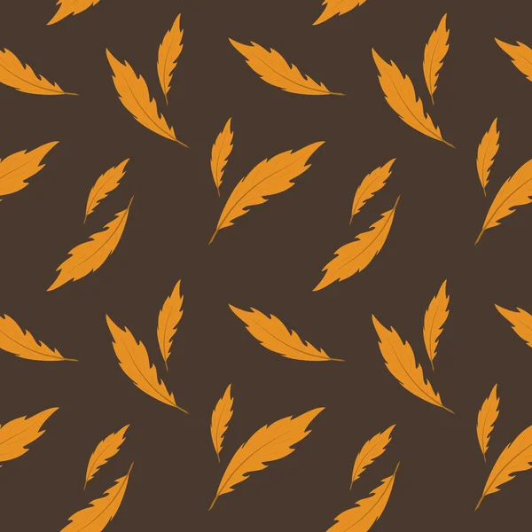 Background with feathers , seamless pattern — Stock Photo, Image