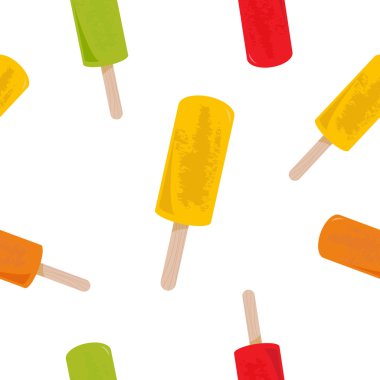  summer background, seamless pattern