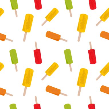  summer background, seamless pattern