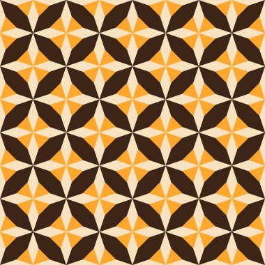 soyut geometrik Dikişsiz desen illüstrasyon