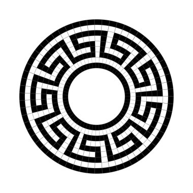 Yunan Ulusal yuvarlak kalıp