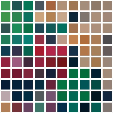 renkli geometrik mozaik desen