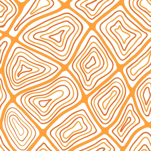 フリーハンドの抽象的なシームレス パターン — ストックベクタ