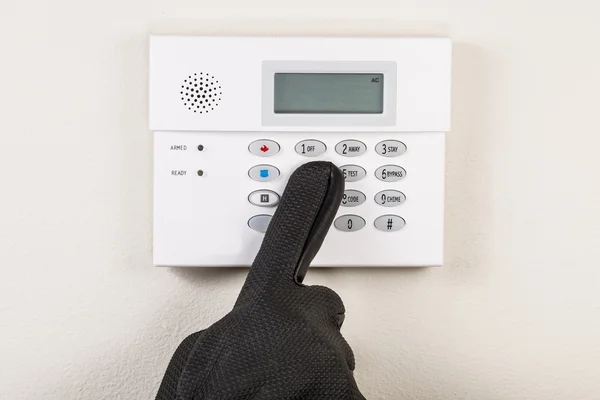 Home Security System being Tested — Stock Photo, Image