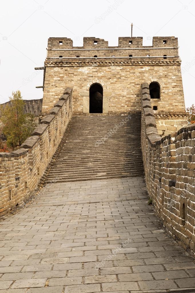 Building Tower on Great Way in Mutianyu