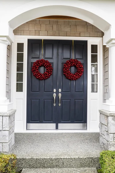 Puerta de casa de vacaciones — Foto de Stock