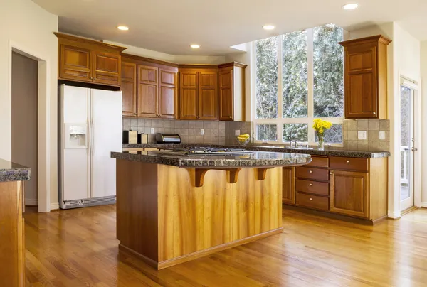 Large Daylight Kitchen — Stock Photo, Image